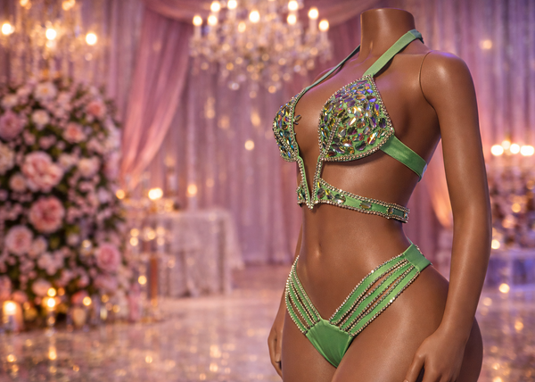 Emerald Glow Crystal 2-Piece ✨