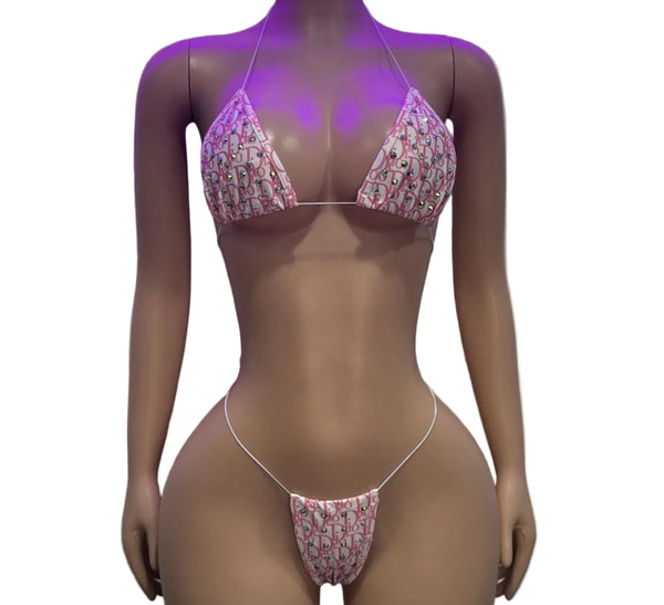 Pink & Black Diamond Set