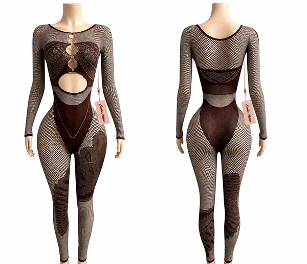 Exotic Noir Bodysuit