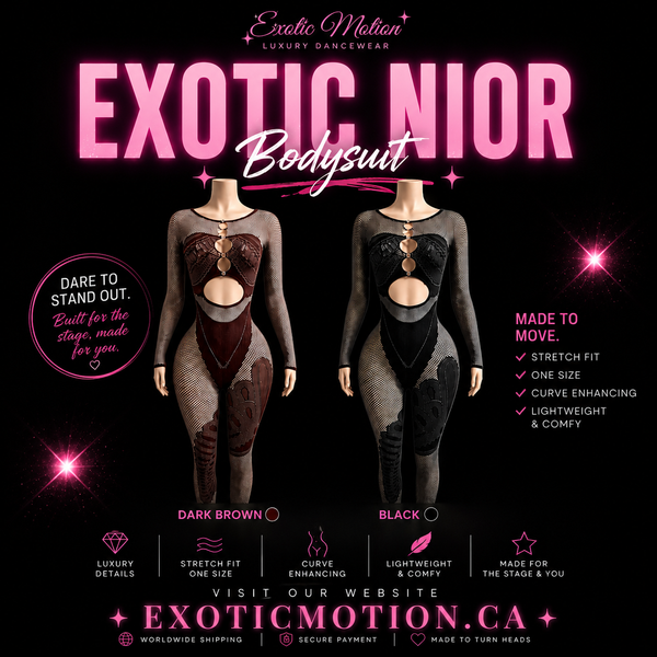 Exotic Noir Bodysuit