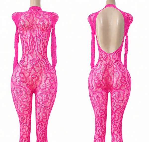 After Hours Lace Jumpsuit
