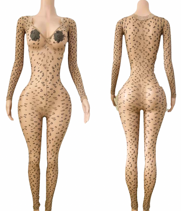 Leopard luxe bodysuit